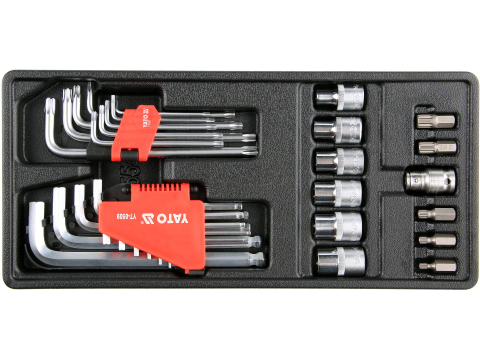 Dulapuri - HEX, TORX KEYS, TORX SOCKETS, 31 PCS SET