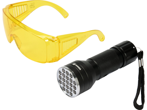 Electrice - UV LED FLASHLIGHT WITH GLASSES