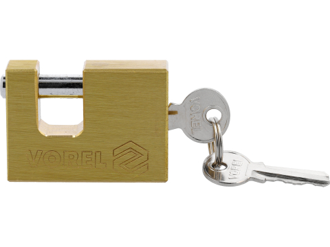 RECTANGULAR BRASS PADLOCK [3]