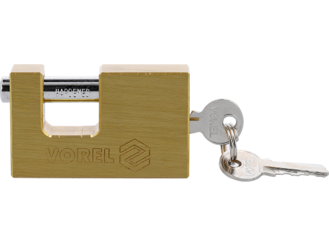 RECTANGULAR BRASS PADLOCK [2]