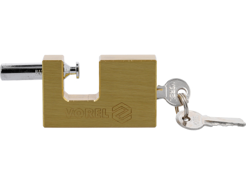 RECTANGULAR BRASS PADLOCK [3]