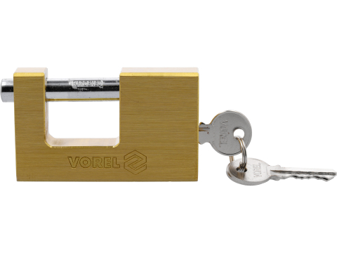 RECTANGULAR BRASS PADLOCK [2]