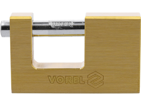 Echipamente pentru uz casnic - RECTANGULAR BRASS PADLOCK