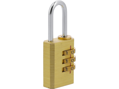 BRASS COMBINATION PADLOCK [1]