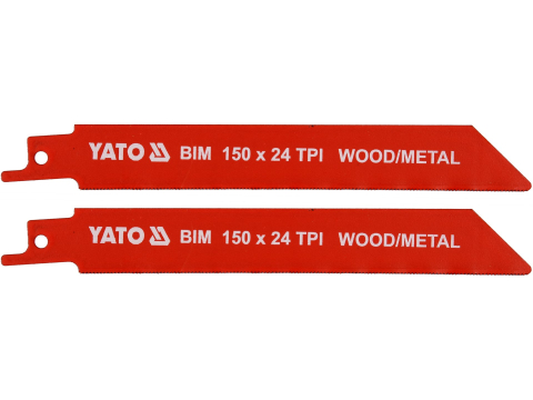 Taiere - SABRE SAW BLADES BIM 150MM 24TPI 2PCS