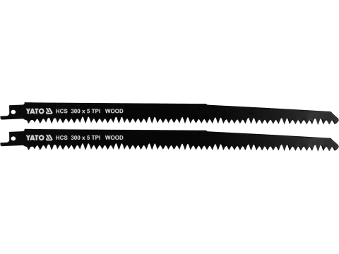 Taiere - SABRE SAW BLADES HCS 300MM 5TPI 2PCS