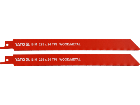 Taiere - SABRE SAW BLADES BIM 225MM 2PCS 24TPI