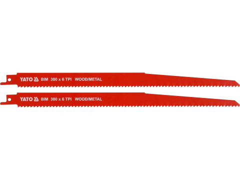 Taiere - SABRE SAW BLADES BIM 300MM 6TPI 2PCS
