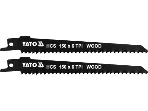 Scule electrice - SABRE SAW BLADES HCS 150MM 6TPI 2PCS