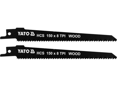 Scule electrice - SABRE SAW BLADES HCS 150MM 8TPI 2PCS