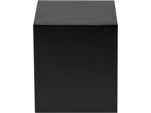 OUTDOOR WALL LAMP BLACK ALUMINIUM 1XGU10 SQUARE [1]