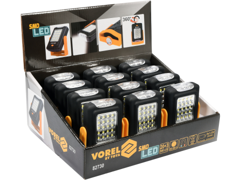 ROTATING HAND LAMP 20+3 LED [7]