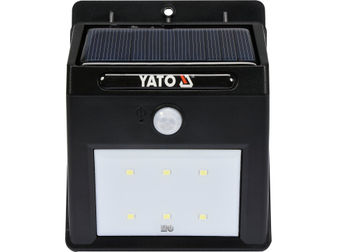 SOLAR WALL LAMP 6SMD LED WITH MOTION DETECTOR [1]