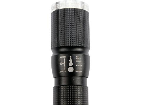 METAL TORCH WITH LED DIODE, 100X25MM [4]