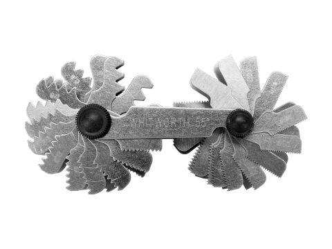 Scule de mână - SCREW PITCH GAUGES METRIC AND WHITWORTH