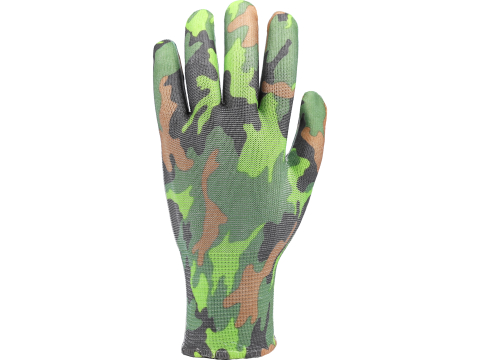 GARDEN GLOVES MILITARY CAMOUFLAGE PRINTING; TYPE: A; SIZE: 8" [2]