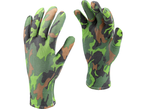 Protecție - GARDEN GLOVES MILITARY CAMOUFLAGE PRINTING; TYPE: A; SIZE: 8"