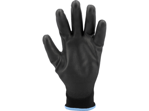 WORKING GLOVES BLACK 9" W/O HEADER [4]