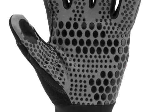 SYNT. LEATHER GLOVES ANTI-SLIP SILICONE DOTS S. 10 [5]