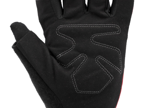 SYNT. LEATHER FINGERLESS GLOVES FOR BIKERS SIZE 10 [5]