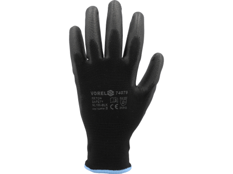 WORKING GLOVES BLACK 9" [2]