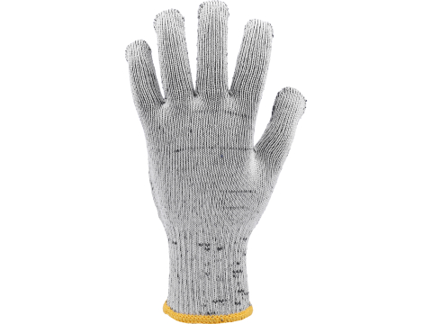SPOTTED COTTON GARDEN GLOVES PVC CROSS10 [2]