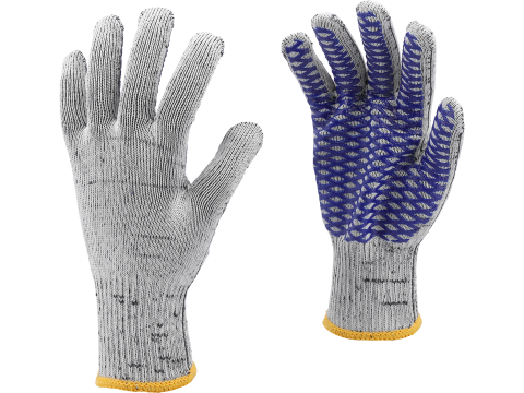 Protecție - SPOTTED COTTON GARDEN GLOVES PVC CROSS10