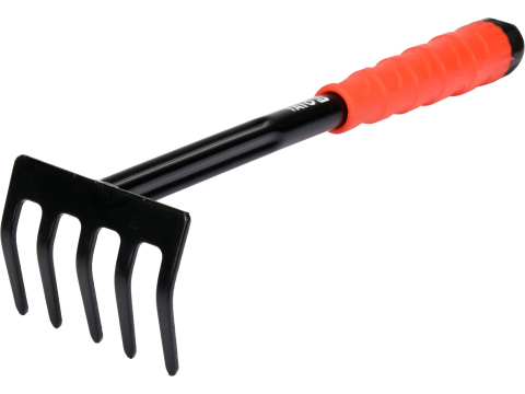 Scule de mână pentru grădinărit - RAKE, STEEL 325 MM