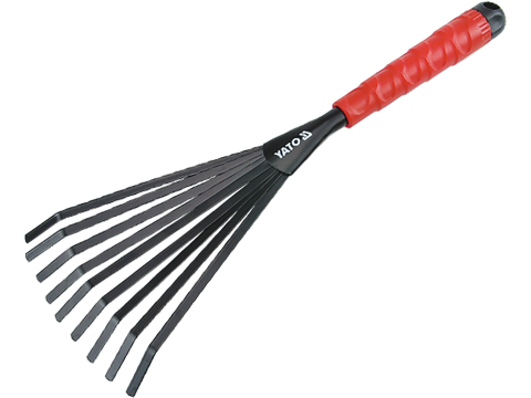 Scule de mână pentru grădinărit - GARDEN RAKE, STEEL 400 MM