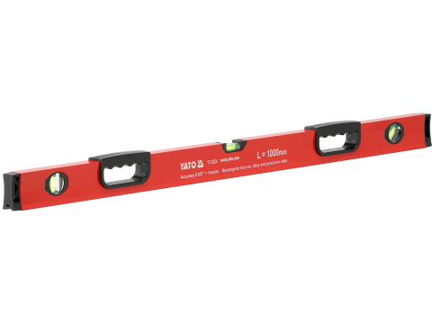 ALUMINIUM LEVEL, 2 HOLDERS 1000 MM [1]
