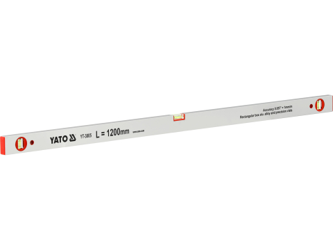 ALUMINIUM LEVEL, 3 VIALS 1200 MM [1]