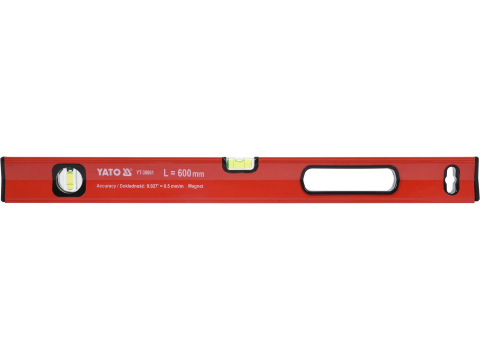 Scule de mână - MAGNETIC LEVEL 600 MM 2 VIALS