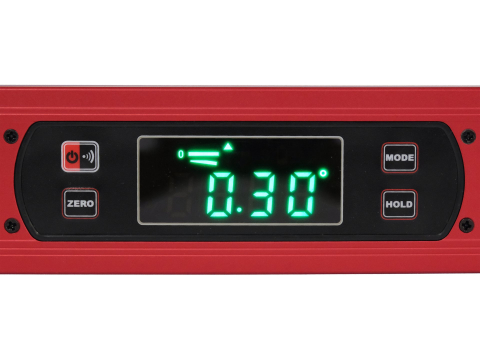 ALUMINIUM DIGITAL LEVEL 400MM  WITH VIALS AND MAGNETS [3]