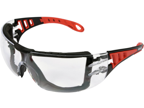 Protecție - SAFETY CLEAR GLASSES WITH ELASTIC STRAP
