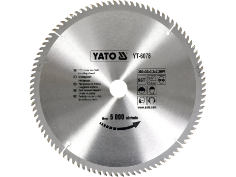 Taiere - TCT CIRCULAR SAW BLADE FOR CUTTING WOOD 300X96X30 MM