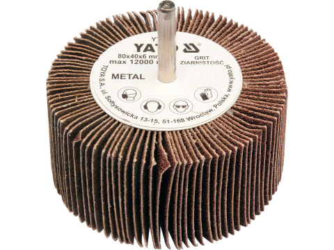 Polizare si polisare - FLAP WHEEL WITH SHAFT