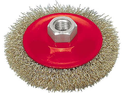 Polizare si polisare - BEVEL BRUSH - CRIMPED WIRE
