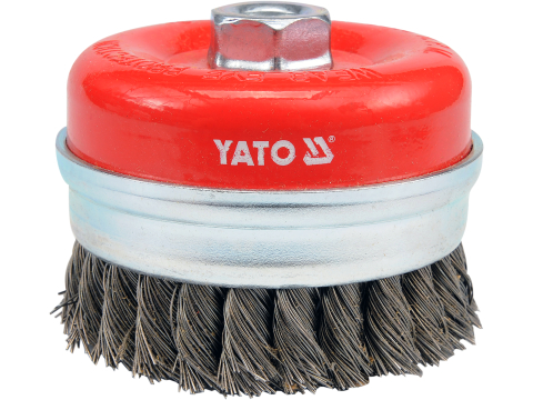 CUP BRUSH, TWIST STEEL WIRE [1]