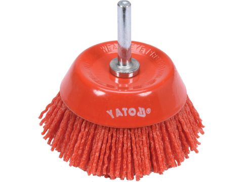 Polizare si polisare - CUP BRUSH NYLON 75MM FOR DRILL