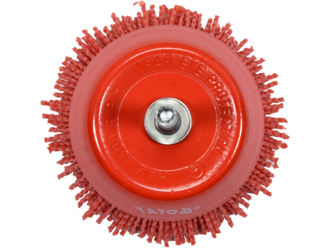 CUP BRUSH NYLON 75MM FOR DRILL [1]