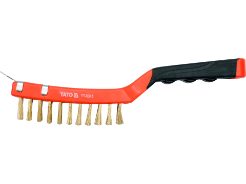 Articole pentru vopsit si tapet - WIRE BRUSH WITH PLASTIC HANDLE