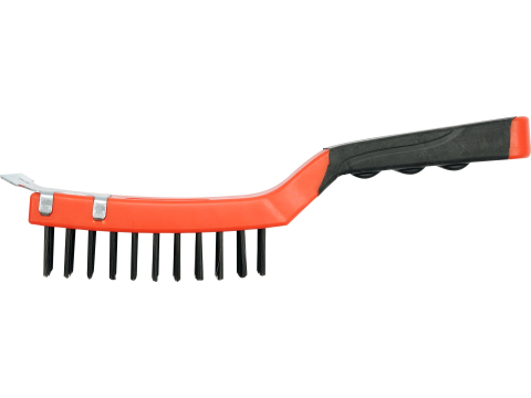 Articole pentru vopsit si tapet - WIRE BRUSH WITH PLASTIC HANDLE