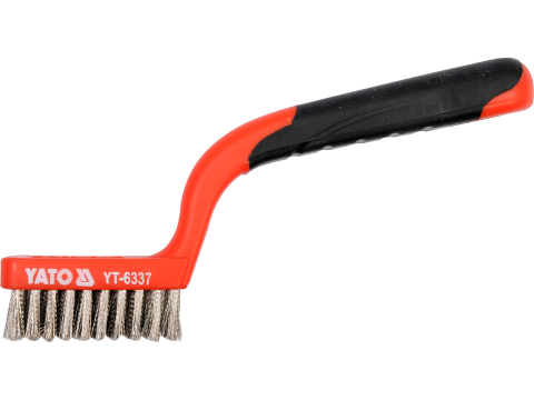 Articole pentru vopsit si tapet - WIRE BRUSH WITH PLASTIC HANDLE