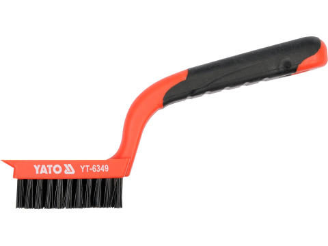 Articole pentru vopsit si tapet - WIRE BRUSH WITH PLASTIC HANDLE