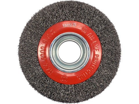 Polizare si polisare - WIRE BRUSH 150MM DIAM. 32MM INOX