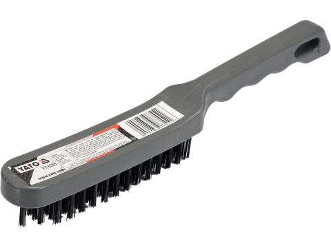 STEEL WIRE BRUSH, PLASTIC 5 ROWS [1]