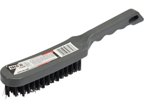 Articole pentru vopsit si tapet - STEEL WIRE BRUSH, PLASTIC 6 ROWS