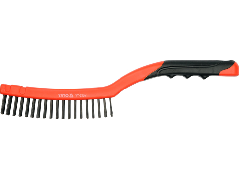 Articole pentru vopsit si tapet - WIRE BRUSH WITH PLASTIC HANDLE