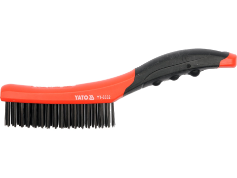 Articole pentru vopsit si tapet - WIRE BRUSH WITH PLASTIC HANDLE