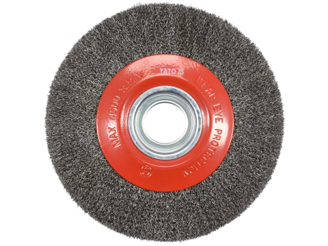 Polizare si polisare - WIRE BRUSH 200MM DIAM. 32MM INOX